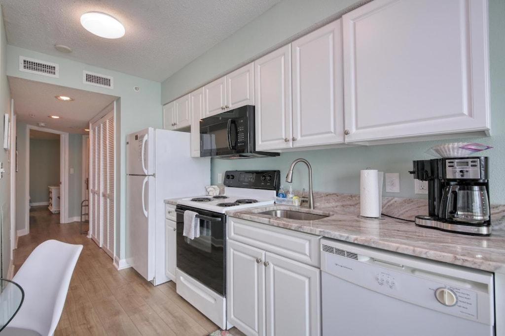 2501 S Ocean Blvd, 0407 - Ocean Front Sleeps 6 Villa Myrtle Beach Kültér fotó